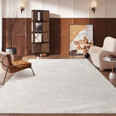 Classic Nordic 3D design Wilton woven carpet (Clear Moon)